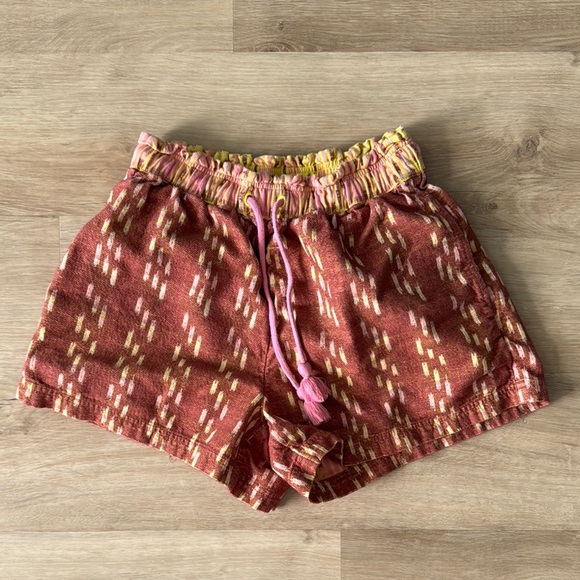 Aerie Boho Printed Pull On Shirts sz S - Picture 2 of 9